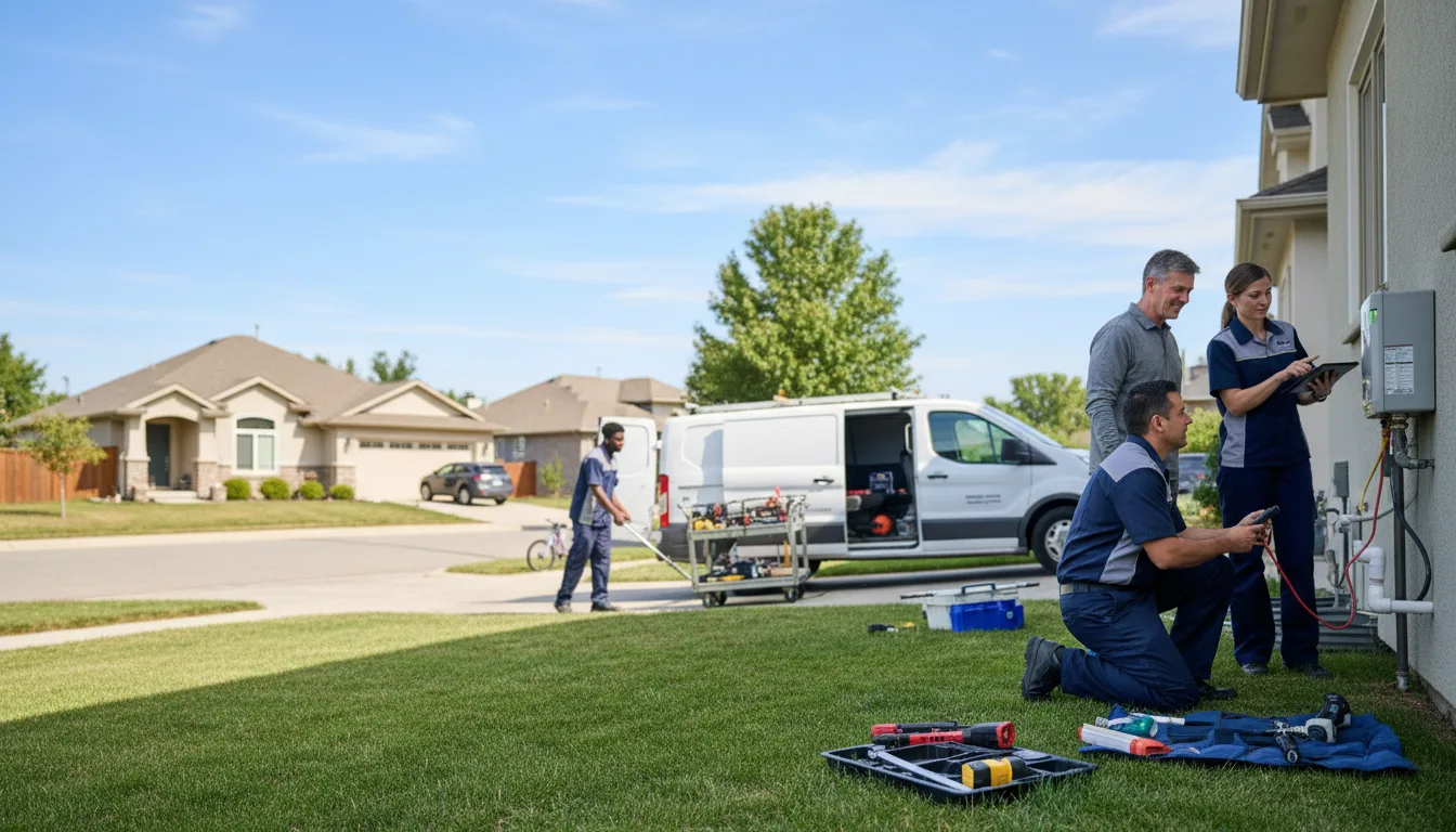 Tankless water heater service in Layton, UT